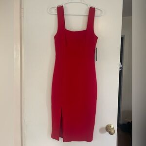 NWT Lulu's Vibrant Red Dress